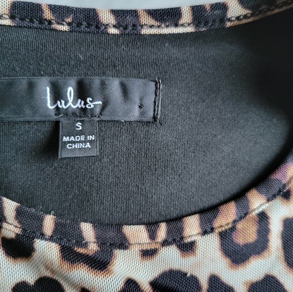 Lulus Feline Fierce Leopard Print Top - Picture 5 of 7